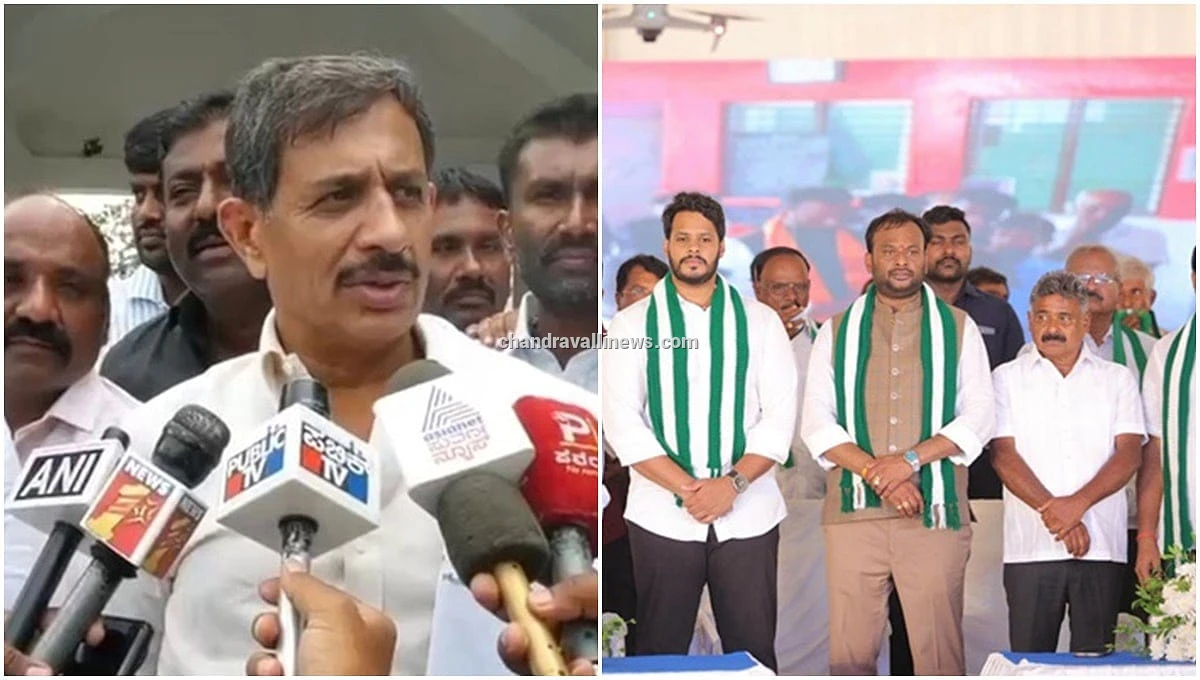 ಬಾಲಕೃಷ್ಣಗೆ ಕಾಂಟ್ರಾಕ್ಟ್ ಆಧಾರದ ಮೇಲೆ ಸಚಿವ ಸ್ಥಾನ ಸಿಕ್ಕಿದೆ: ನಿಖಿಲ್ ಕುಮಾರಸ್ವಾಮಿ