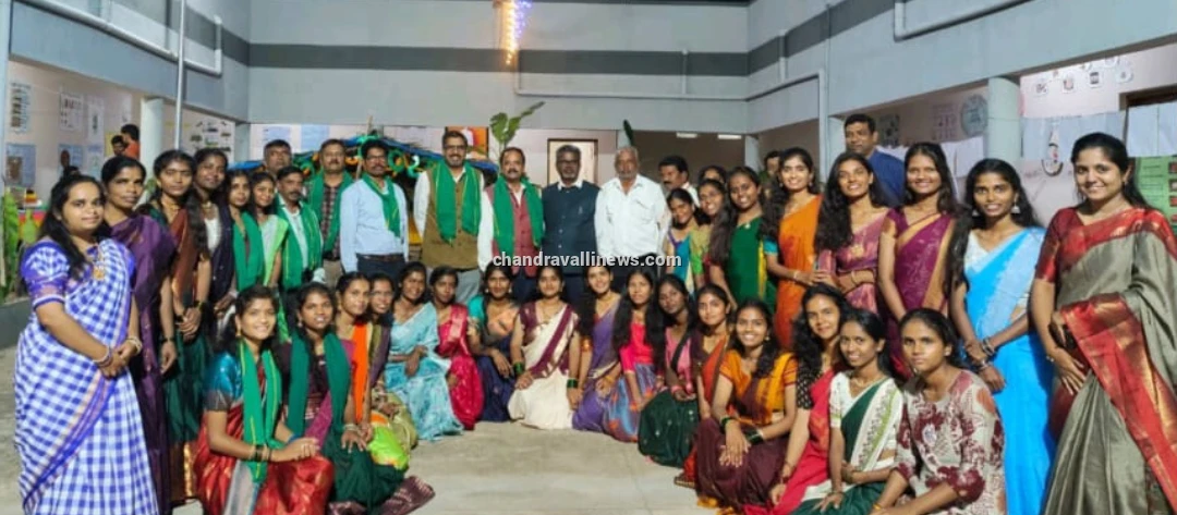 ಸೂಗೂರಿನಲ್ಲಿ ವಿದ್ಯಾರ್ಥಿನಿಯರಿಂದ 'ಹಸಿರಂಚು' ಮಾಹಿತಿ ಕೇಂದ್ರ ಹಾಗೂ ಪೌಷ್ಟಿಕ ತೋಟ ಉದ್ಘಾಟನೆ