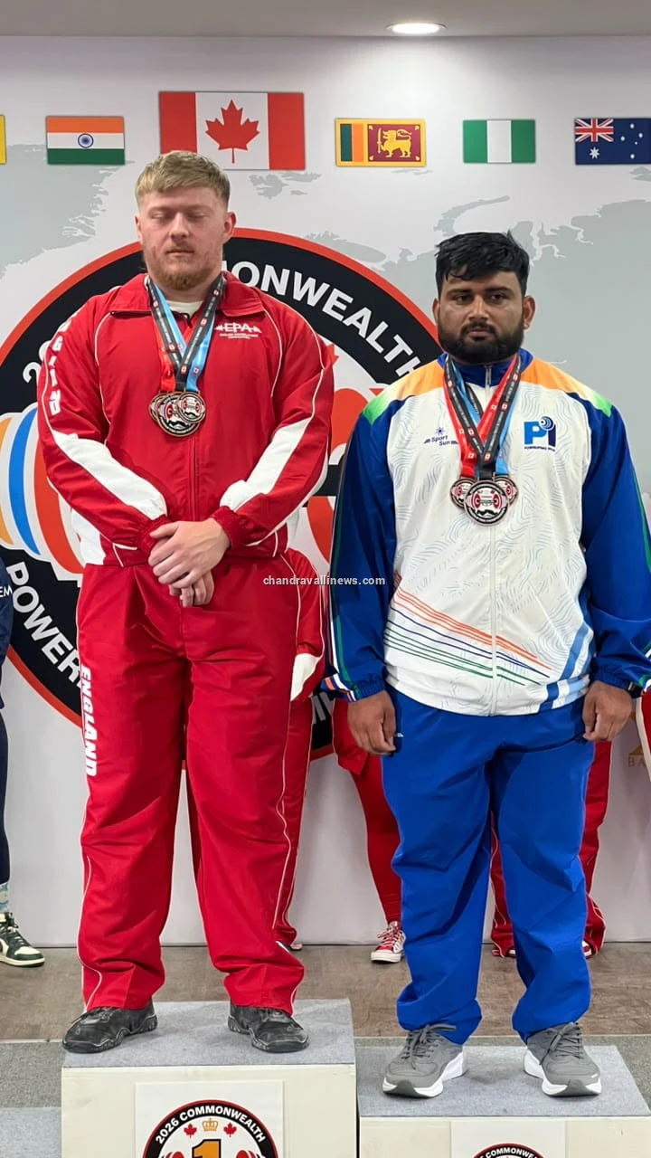 ಕಾಮನ್‌ವೆಲ್ತ್ ಪವರ್‌ ಲಿಫ್ಟಿಂಗ್‌ನಲ್ಲಿ ಬೆಳ್ಳಿ ಪದಕ ಗೆದ್ದ ಸಚಿನ್ ಸಾಳುಂಕೆ: ಎಂ.ಬಿ. ಪಾಟೀಲ್ ಶ್ಲಾಘನೆ