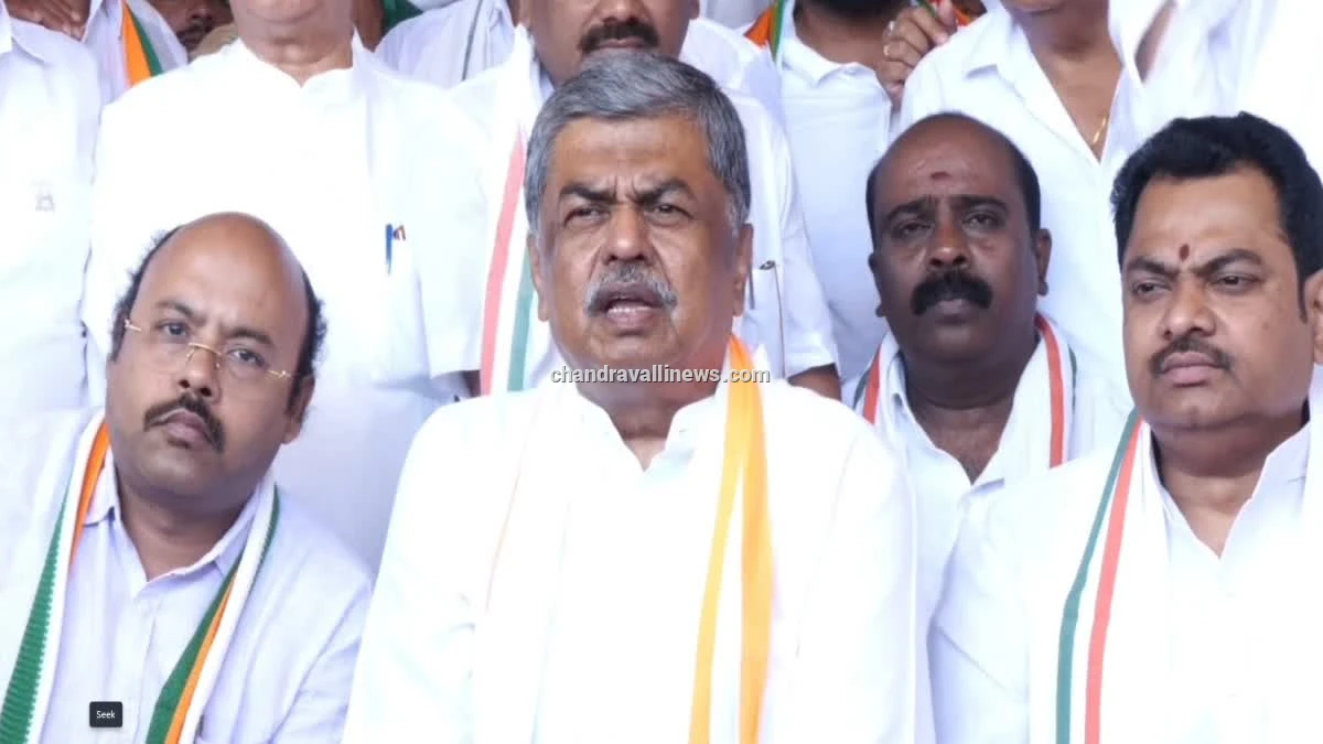 ಕಾಂಗ್ರೆಸ್ ಸೋತ ಕ್ಷೇತ್ರಗಳಲ್ಲಿ 'ಜನತಾ ಜೋಡೋ ಯಾತ್ರೆ' - ಬಿಜೆಪಿ ವಿರುದ್ಧ ಹರಿಪ್ರಸಾದ್ ವಾಗ್ದಾಳಿ