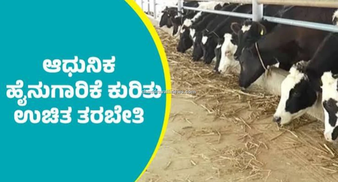 ಅ.13 ಮತ್ತು 14ರಂದು ಆಧುನಿಕ ಹೈನುಗಾರಿಕೆ ತರಬೇತಿ