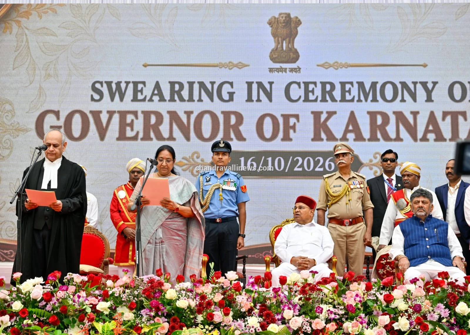 ನೂತನ ರಾಜ್ಯಪಾಲೆಯಾಗಿ ಸುಧಾ ಯಾದವ್ ಪ್ರಮಾಣವಚನ ಸ್ವೀಕಾರ